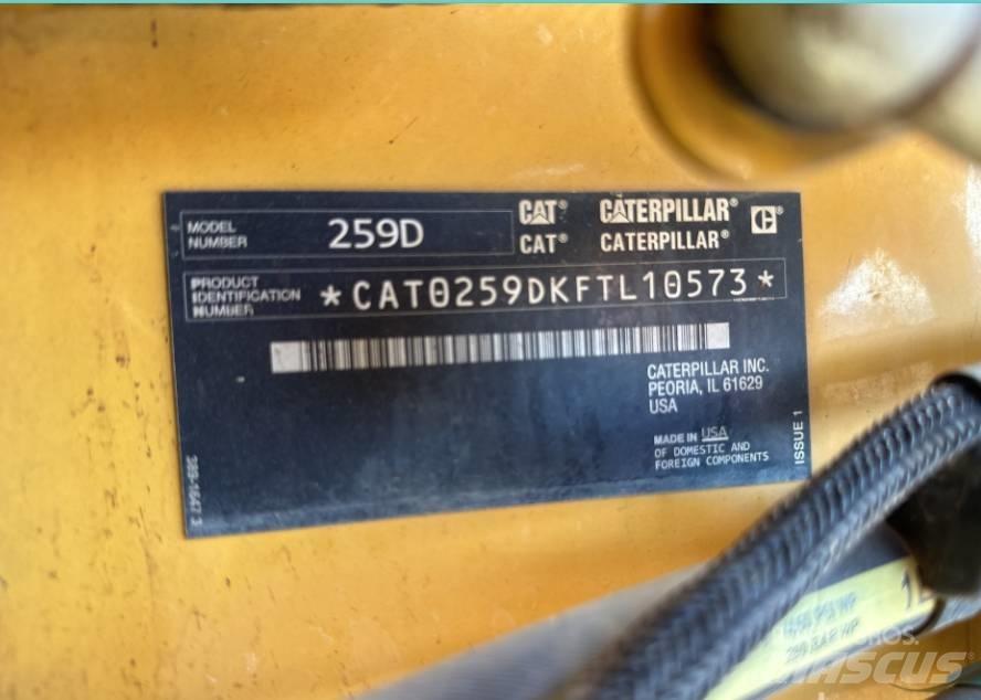 CAT 259 D Skid steer loaders