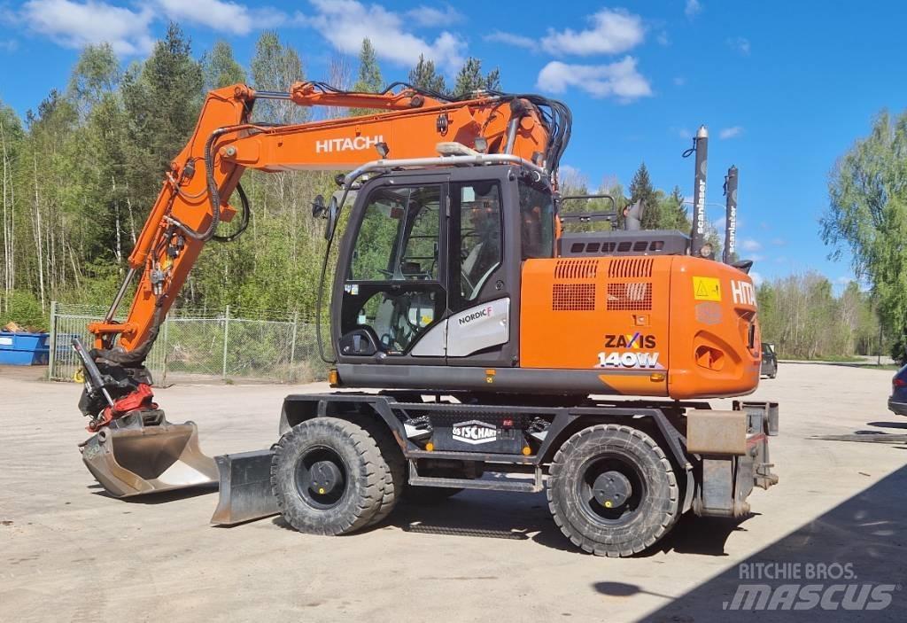 Hitachi ZX 140 W-6 Wheeled excavators