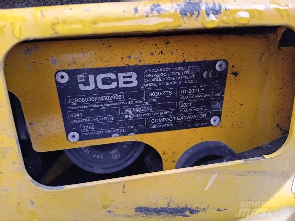 JCB 8030 ZTS Mini excavators < 7t (Mini diggers)