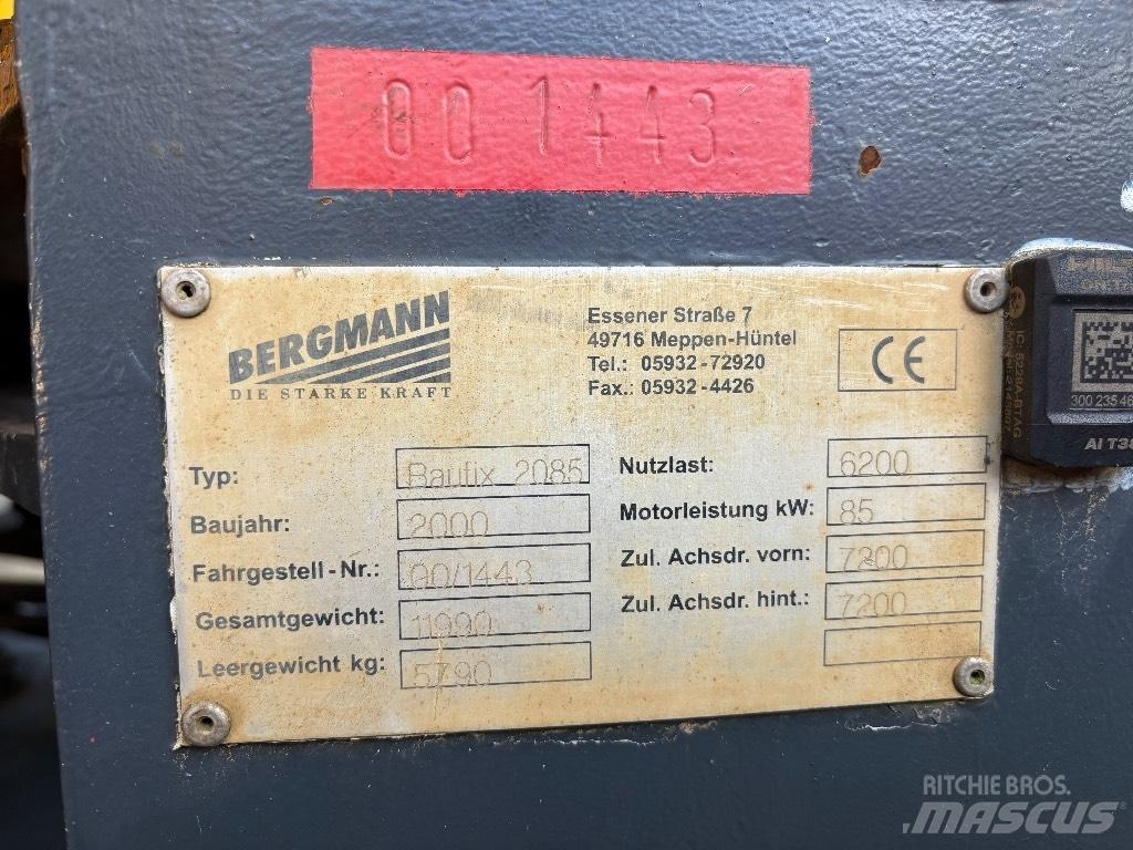 Bergmann Baufix 2085 Articulated Haulers