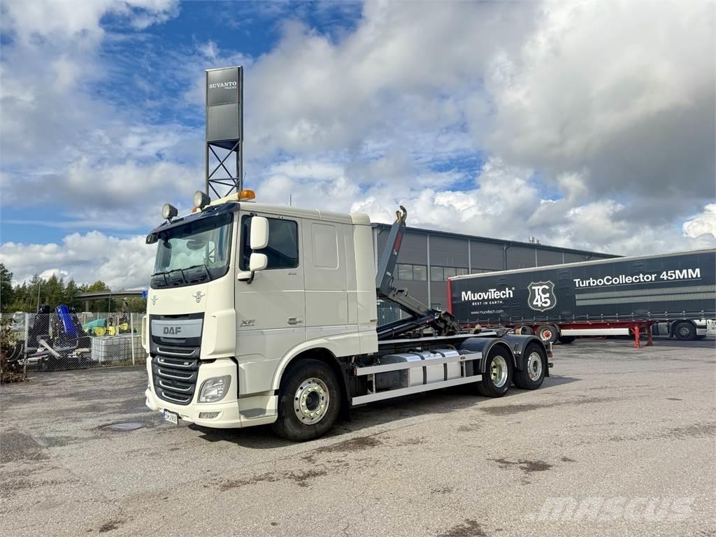 DAF XF 510 6X2 FAN Hook lift trucks