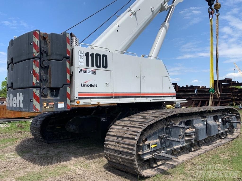 Link-Belt TCC-1100 Track mounted cranes