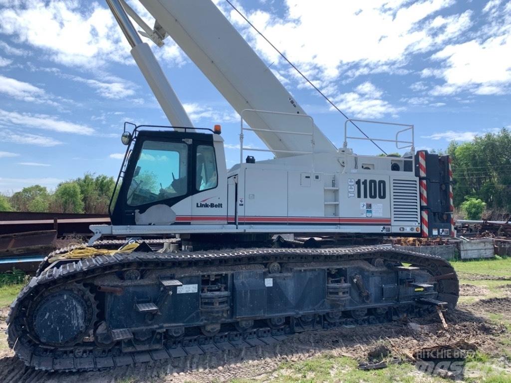 Link-Belt TCC-1100 Track mounted cranes