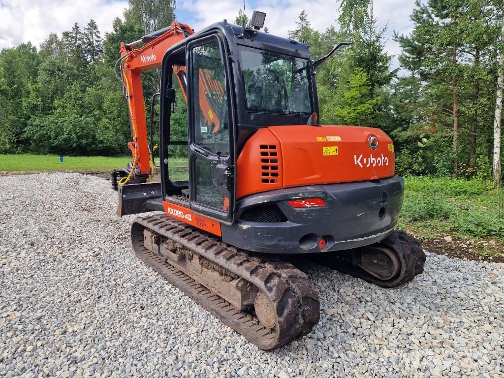 Kubota KX 080-4 Mini excavators  7t - 12t