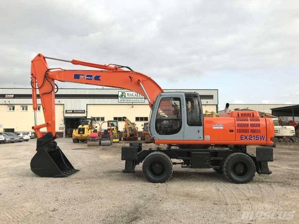 Fiat-Kobelco EX215W Wheeled excavators