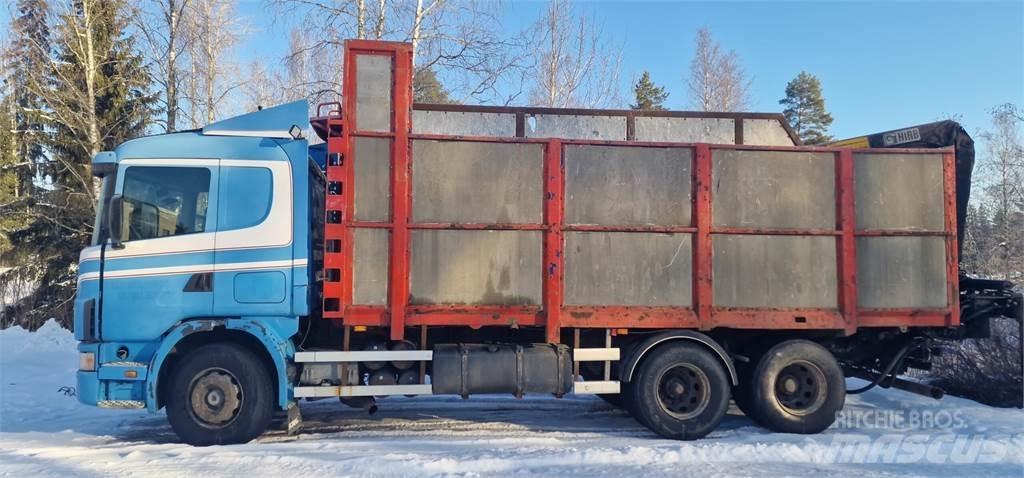 Scania 124 460 Truck mounted cranes
