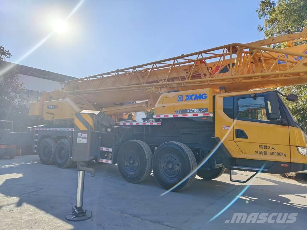 XCMG XCT 80L5 Rough terrain cranes