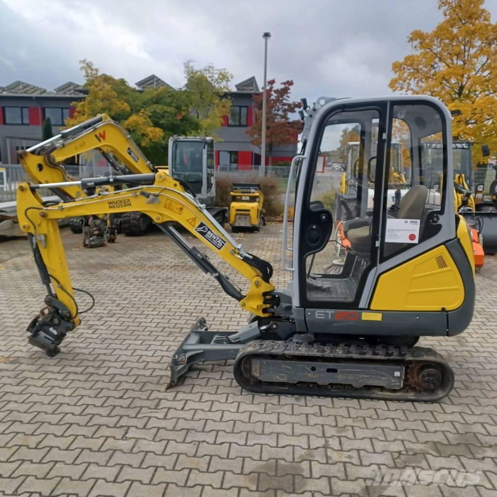 Wacker Neuson ET20 Crawler excavators