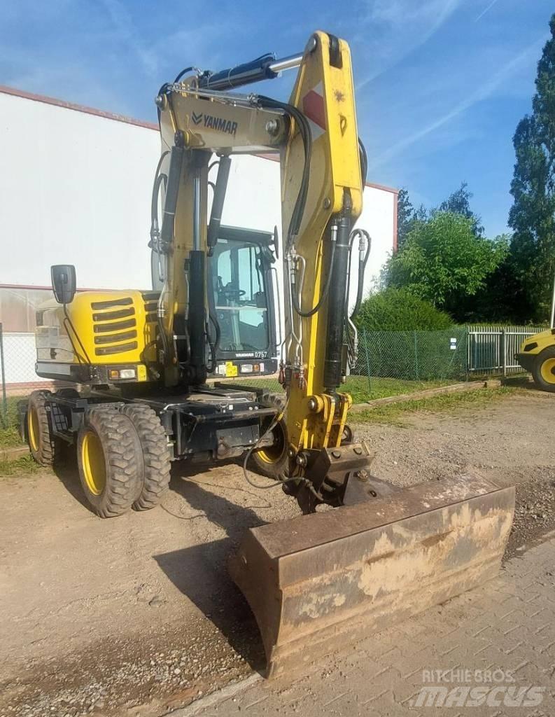 Yanmar B 110 W Wheeled excavators