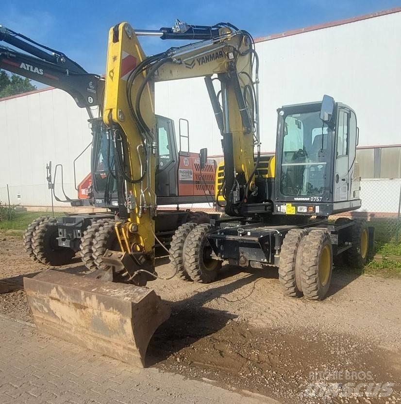 Yanmar B 110 W Wheeled excavators