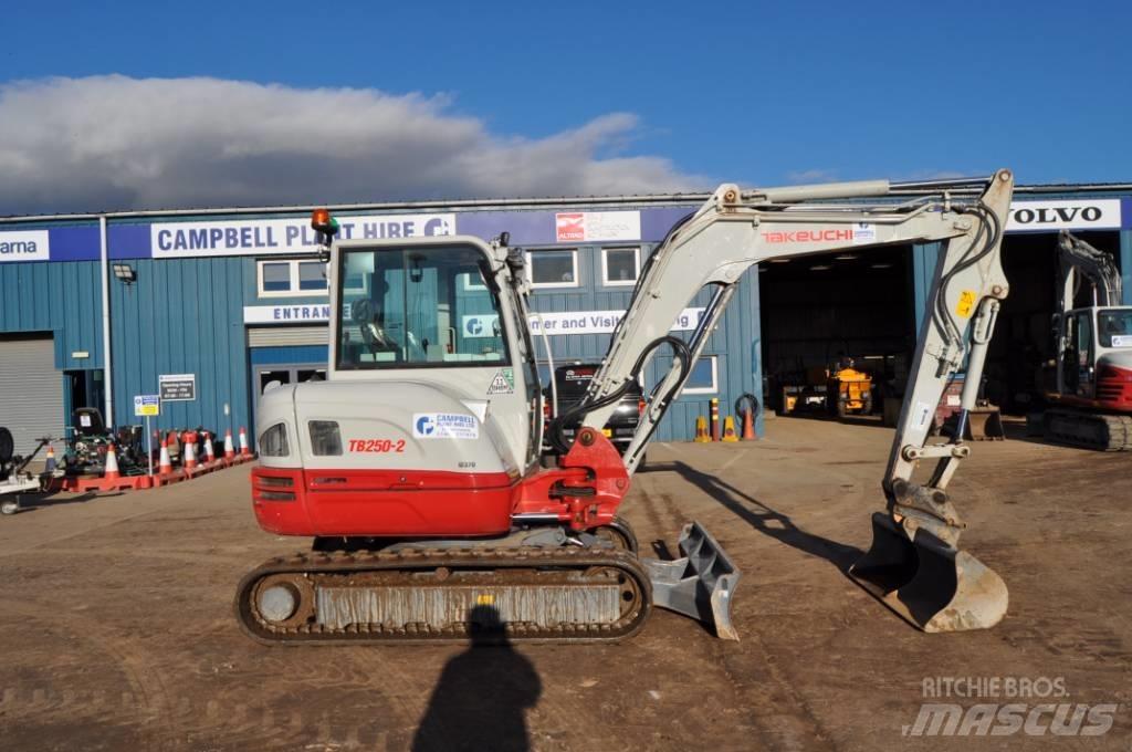 Takeuchi TB 250-2 Mini excavators < 7t (Mini diggers)