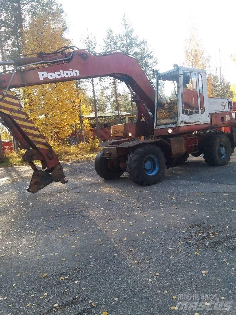 Poclain 90 P B Wheeled excavators