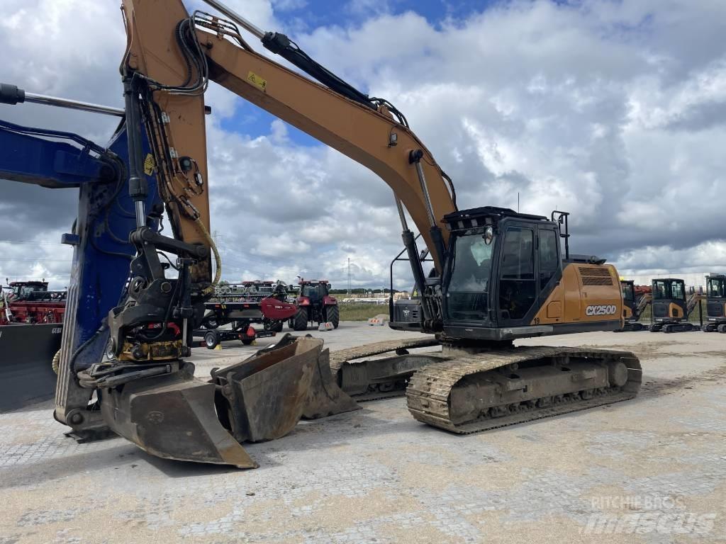 CASE CX 250 D Crawler excavators