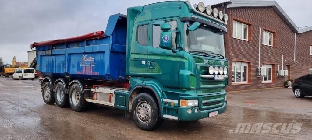Scania R 480 Skip bin truck
