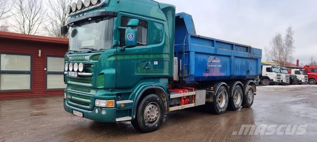 Scania R 480 Skip bin truck