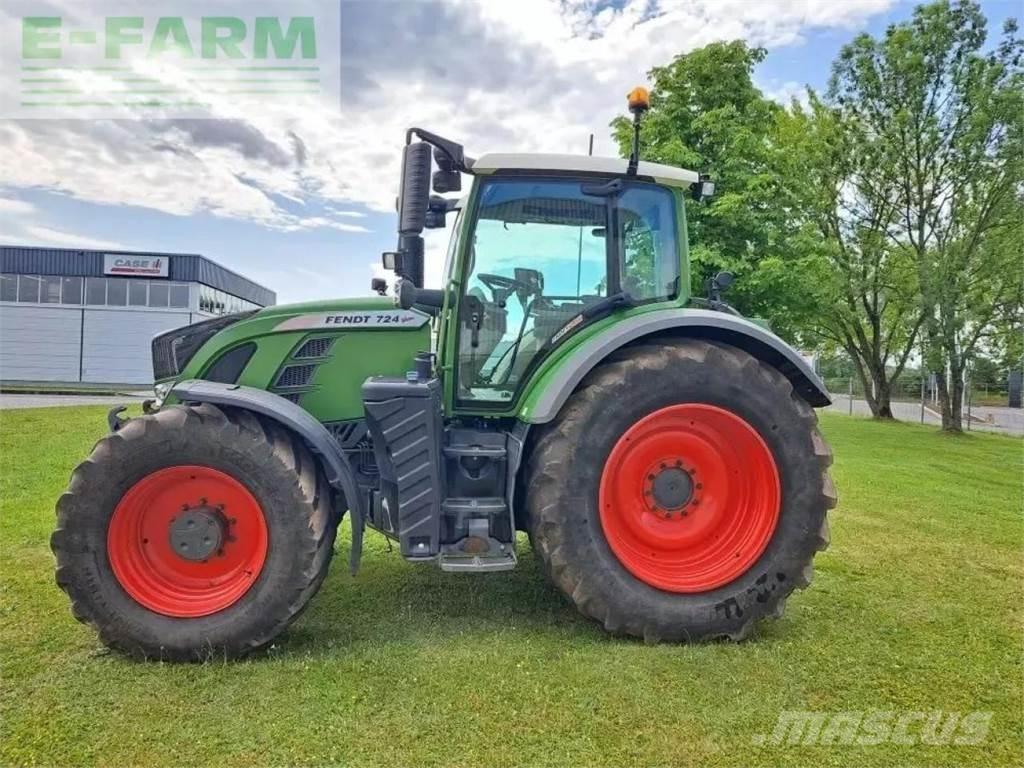 Fendt 724 vario Tractors