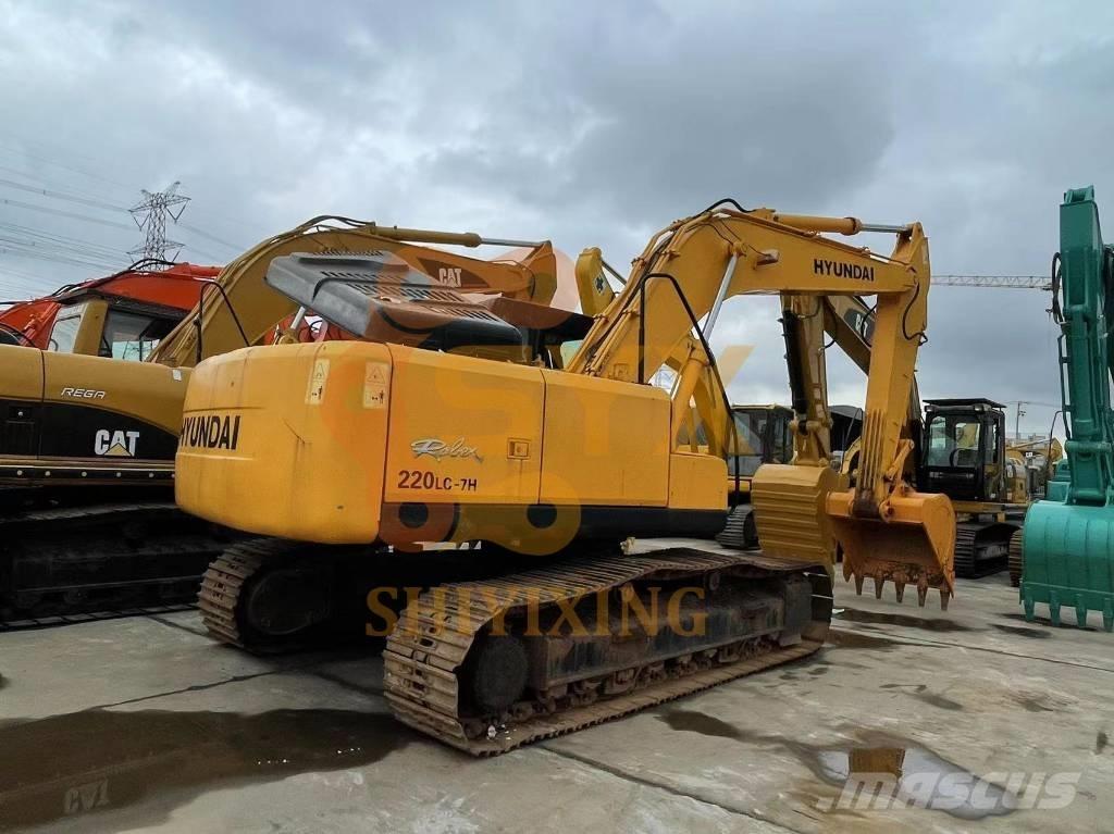 Hyundai Robex 220-7 Crawler excavators