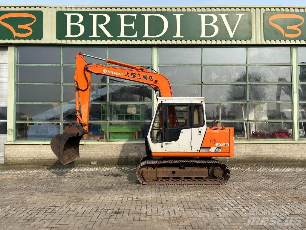 Hitachi EX 60 Crawler excavators