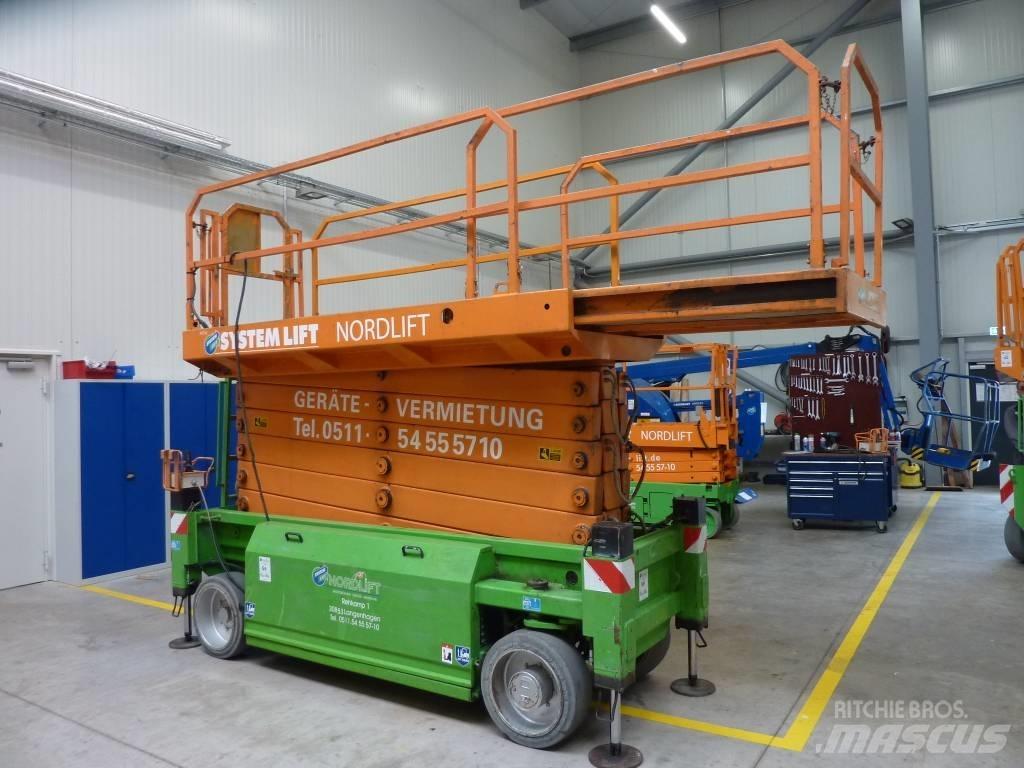 HAB S 175 12 E2WD Scissor lifts