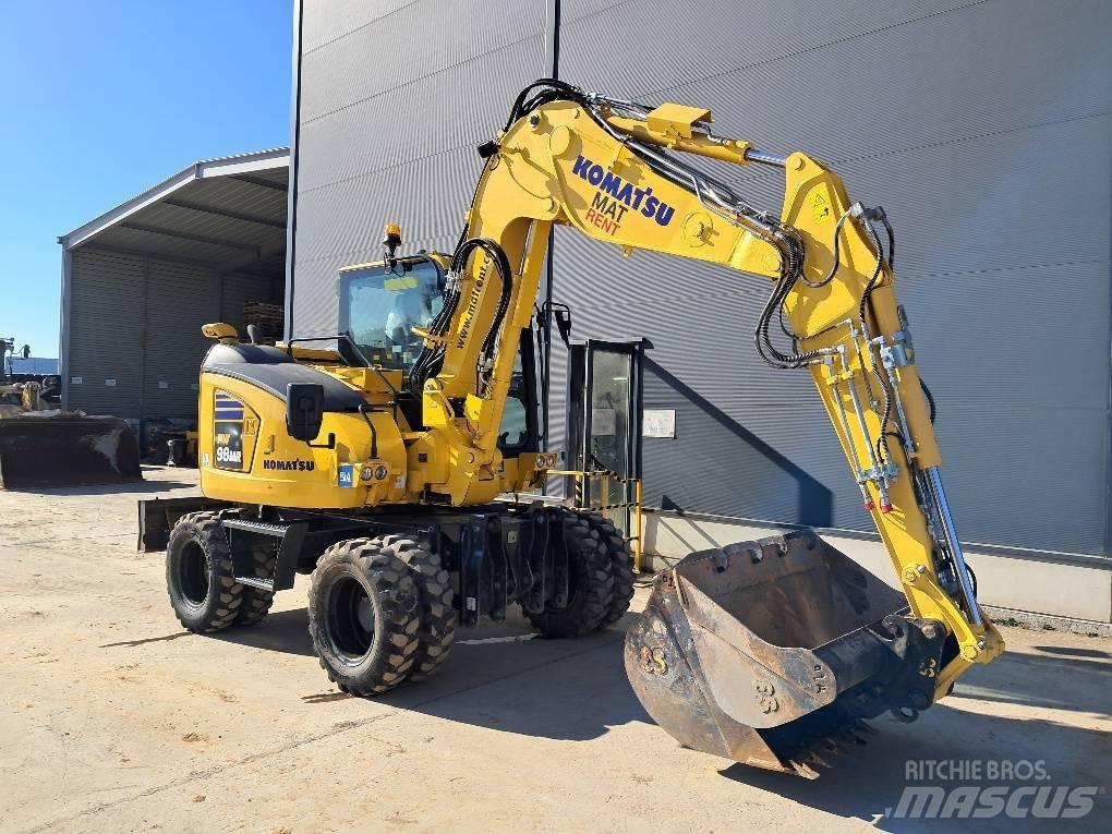 Komatsu PW98MR-11E0 Wheeled excavators