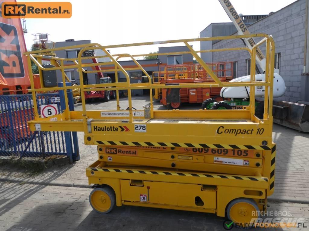 Haulotte Compact 10 Scissor lifts
