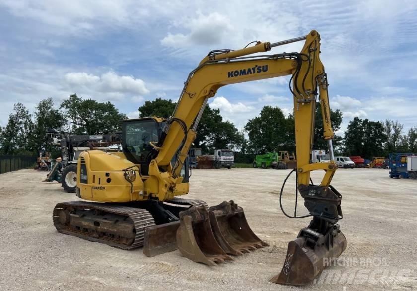 Komatsu PC 118 MR-8 Mini excavators  7t - 12t