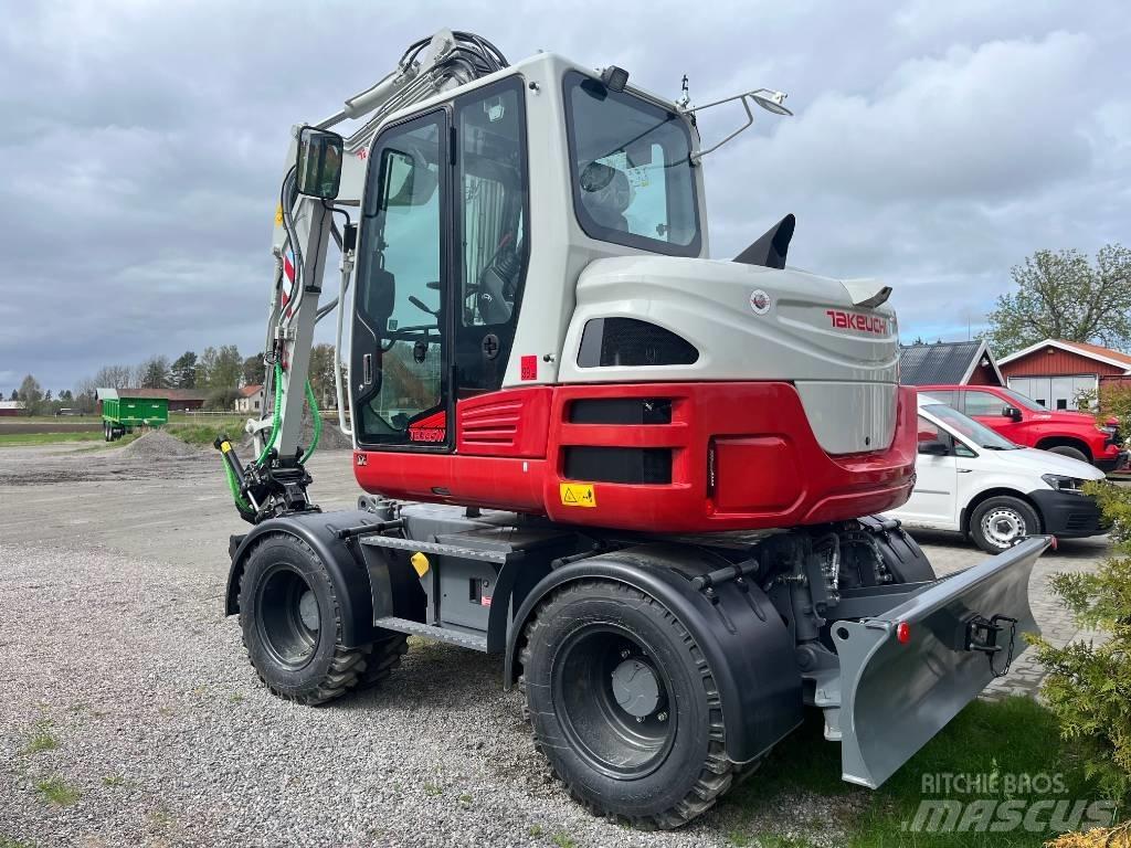 Takeuchi TB 395 W Wheeled excavators