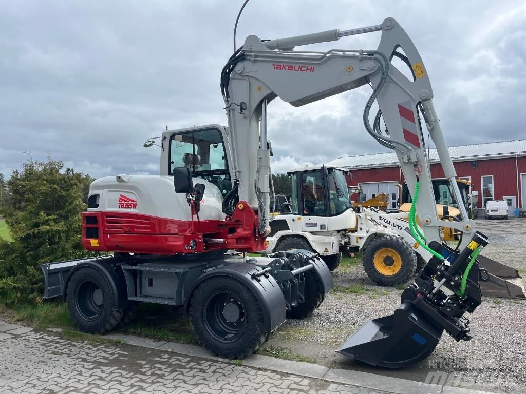 Takeuchi TB 395 W Wheeled excavators
