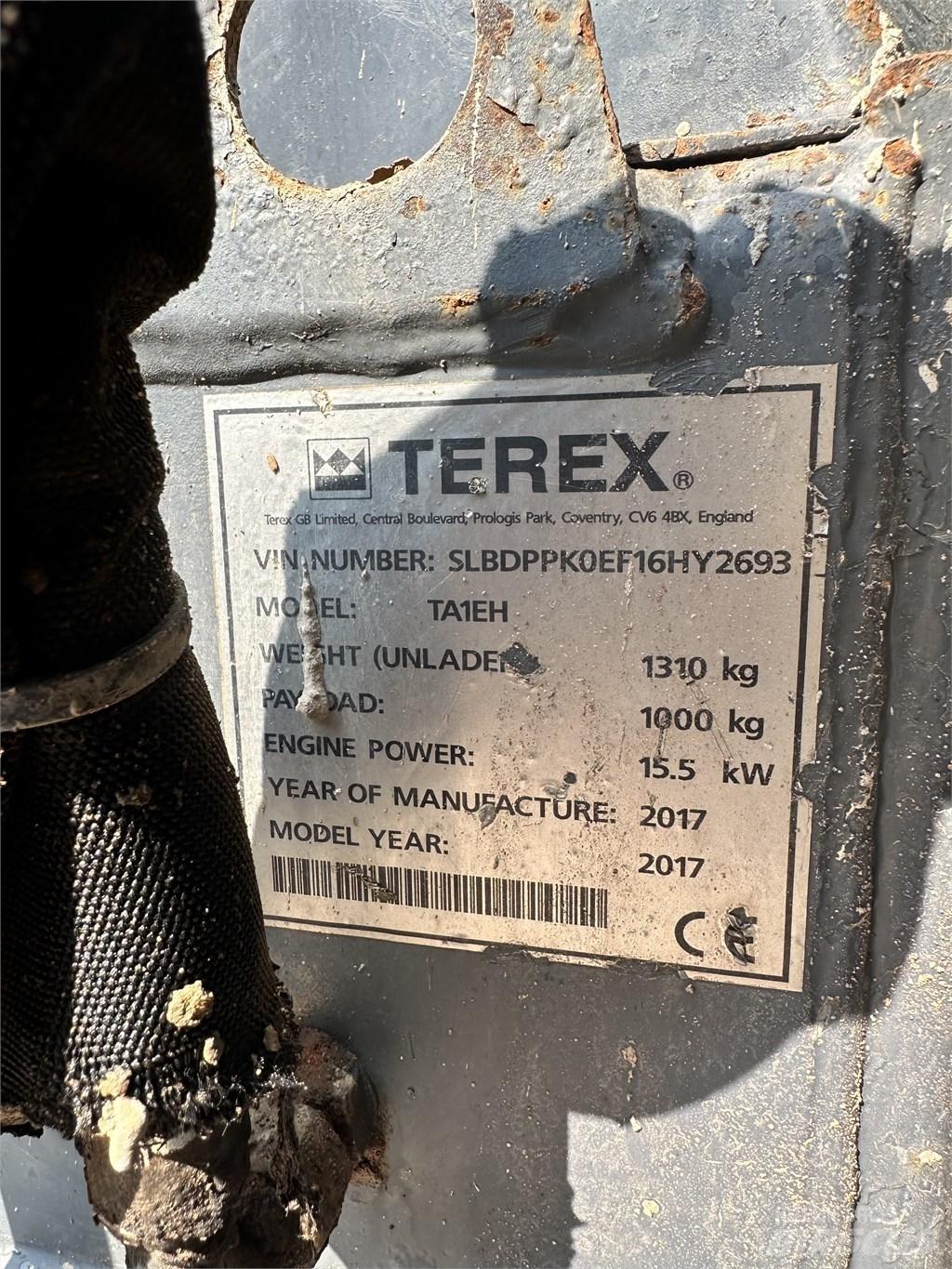 Terex TA 1 EH Site dumpers