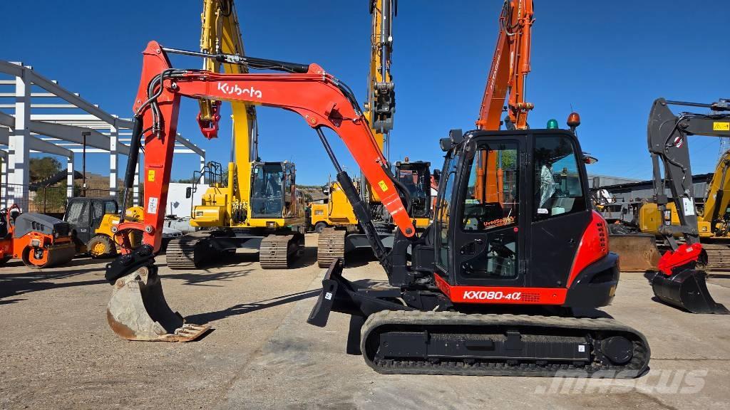 Kubota KX 080-4 Mini excavators  7t - 12t