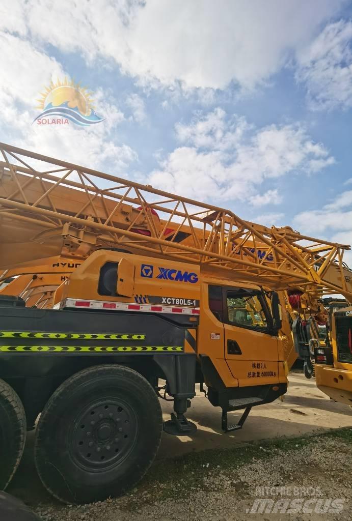 XCMG XCT80L5 All terrain cranes
