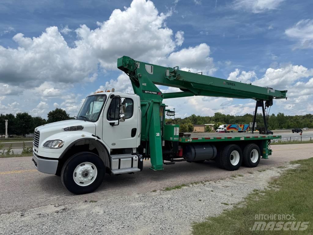 Freightliner M2 Track mounted cranes