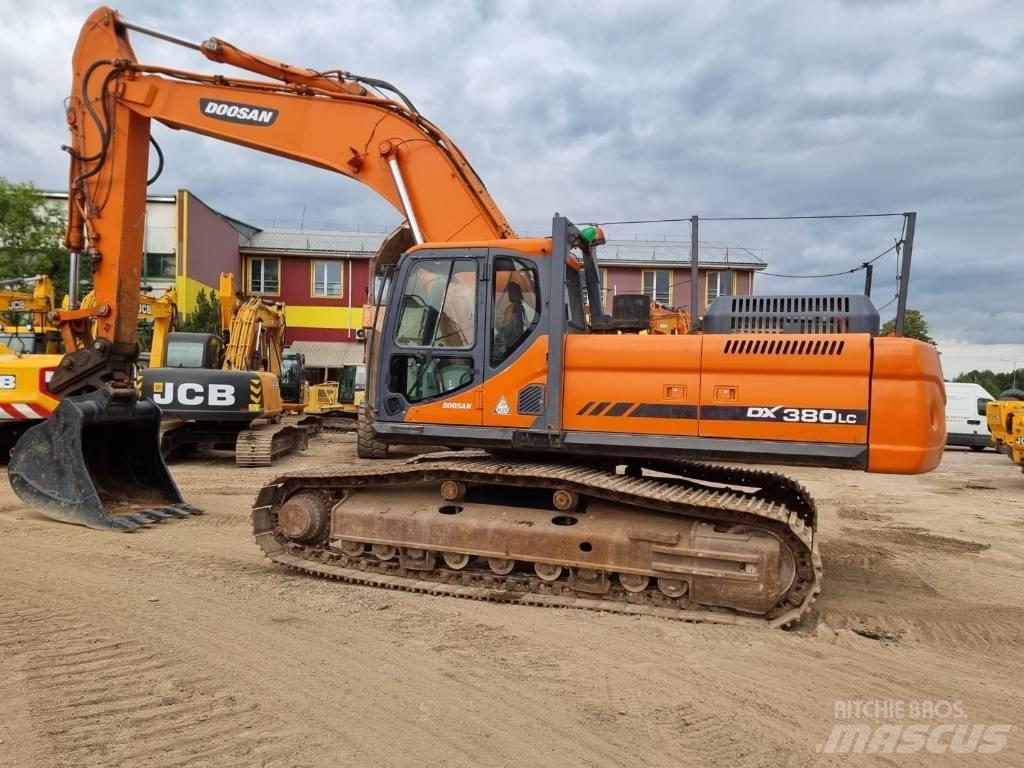 Doosan DX 380 LC Crawler excavators