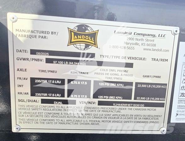 Landoll 440B Low loader-semi-trailers