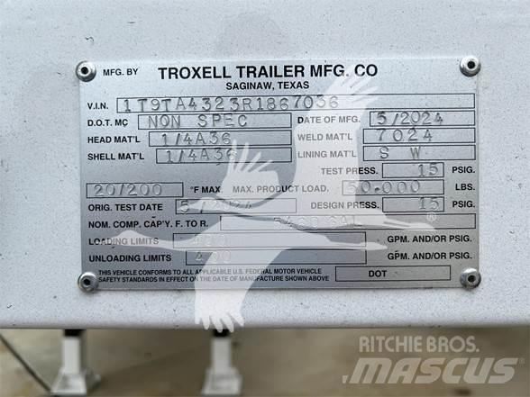 Troxell 130BBL Tanker semi-trailers