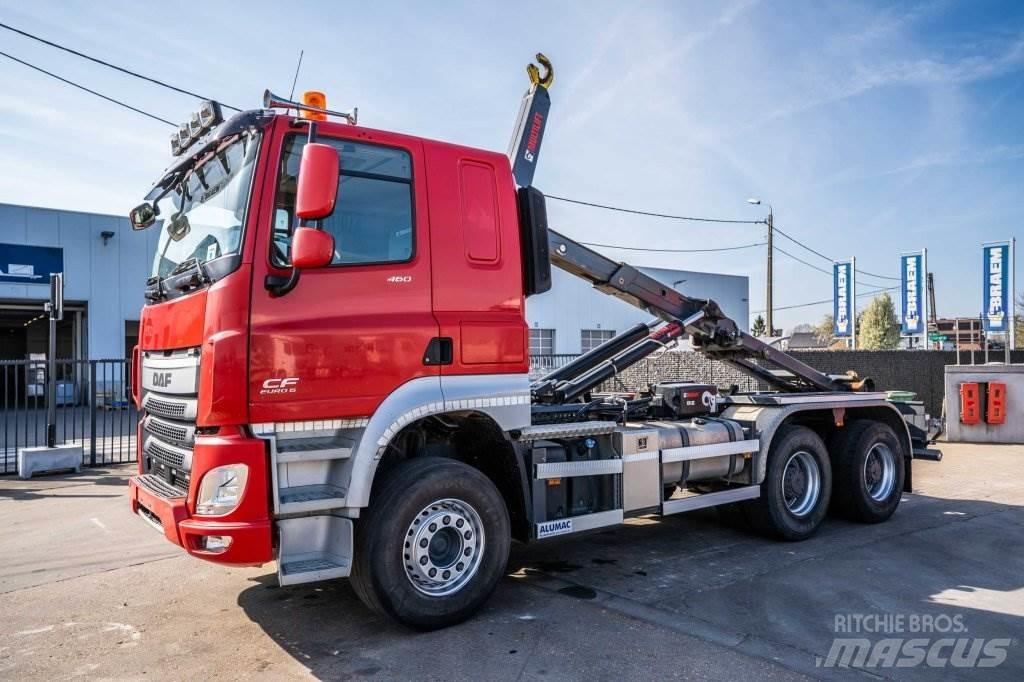 DAF CF 460-6X4-E6 Hook lift trucks