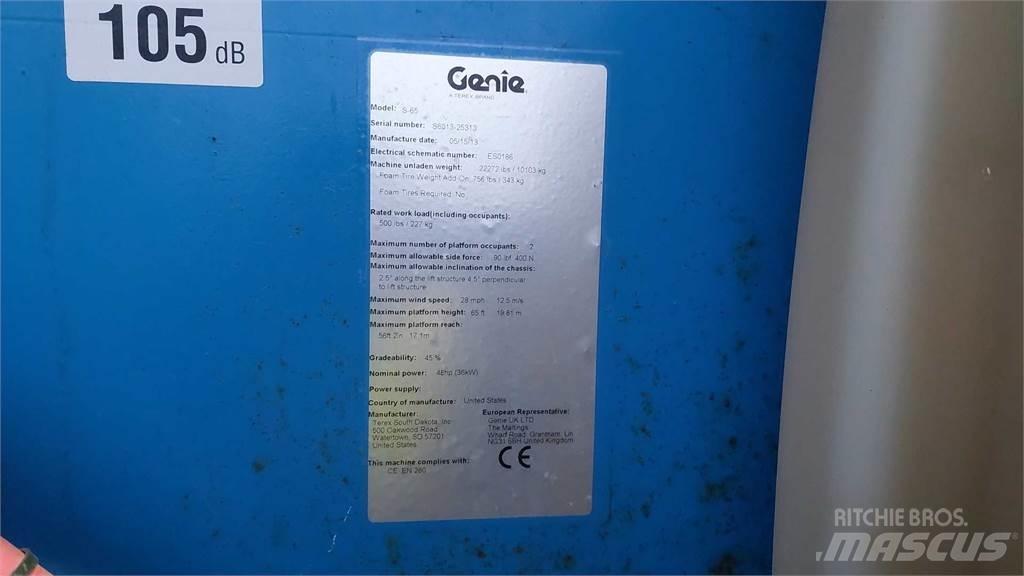 Genie S65 Telescopic boom lifts