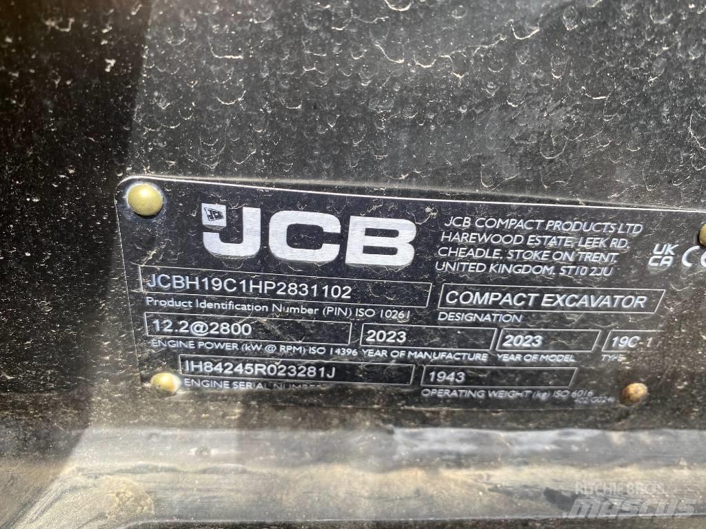 JCB 19 C-1 Mini excavators < 7t (Mini diggers)