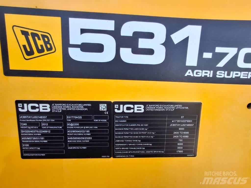 JCB 531-70 Telehandlers