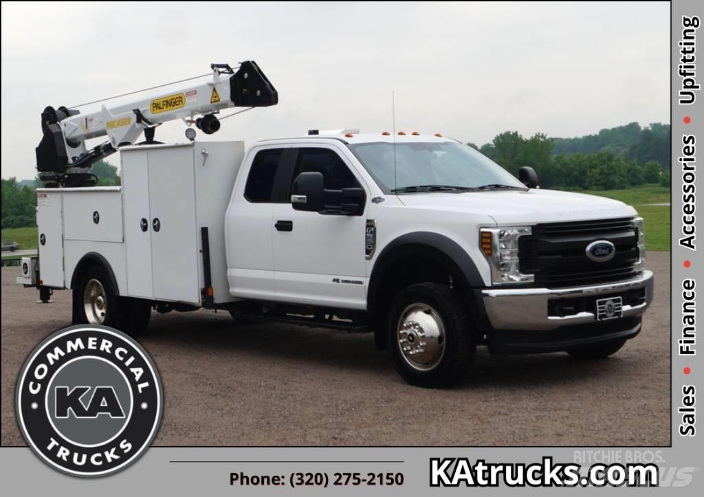 Ford F 550 XL SD Track mounted cranes