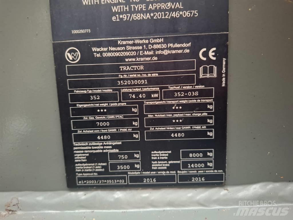 Kramer 8105 Wheel loaders