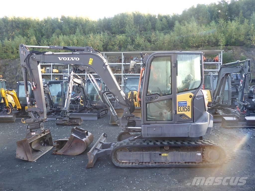 Volvo ECR 58 F Mini excavators < 7t (Mini diggers)