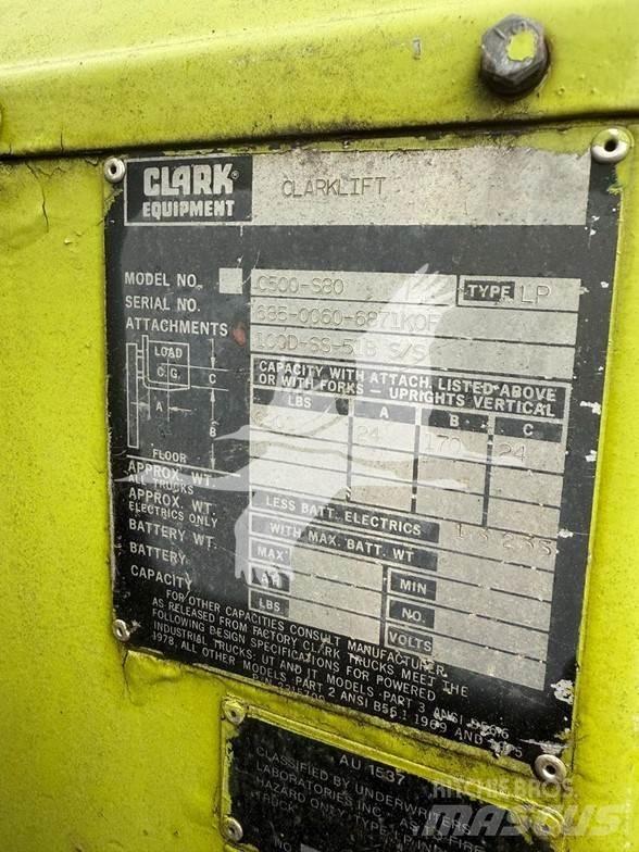 Clark C500S80 Diesel trucks