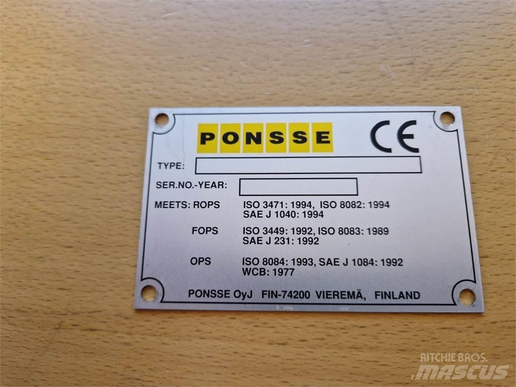 Ponsse 0036947 Chassis and suspension