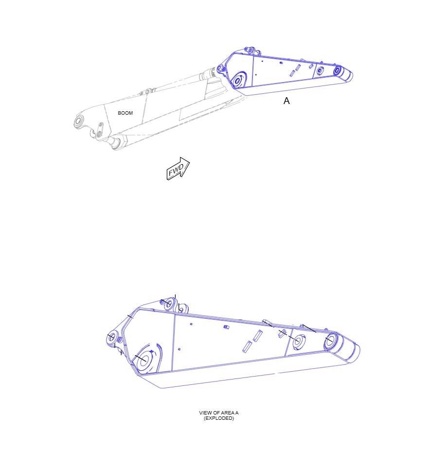 CAT M316F Booms and arms