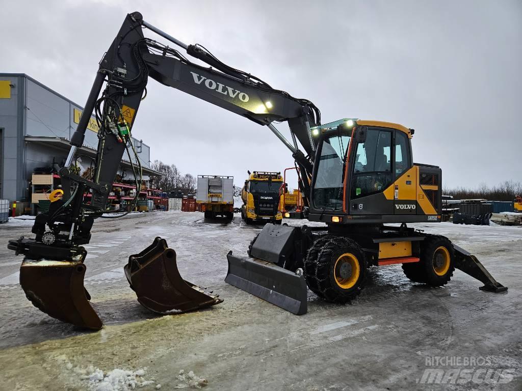 Volvo EWR 150 Wheeled excavators