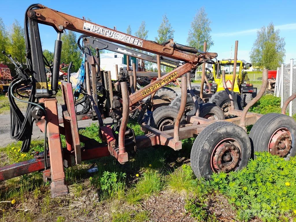 Patu 595+Metsäkärry Cranes and loaders
