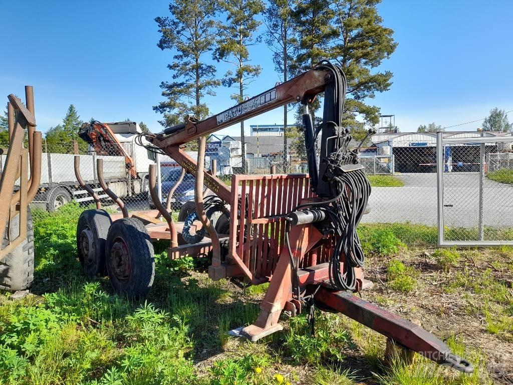 Patu 595+Metsäkärry Cranes and loaders