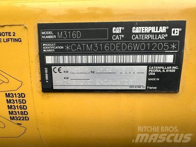 CAT CAT M316D Wheeled excavators