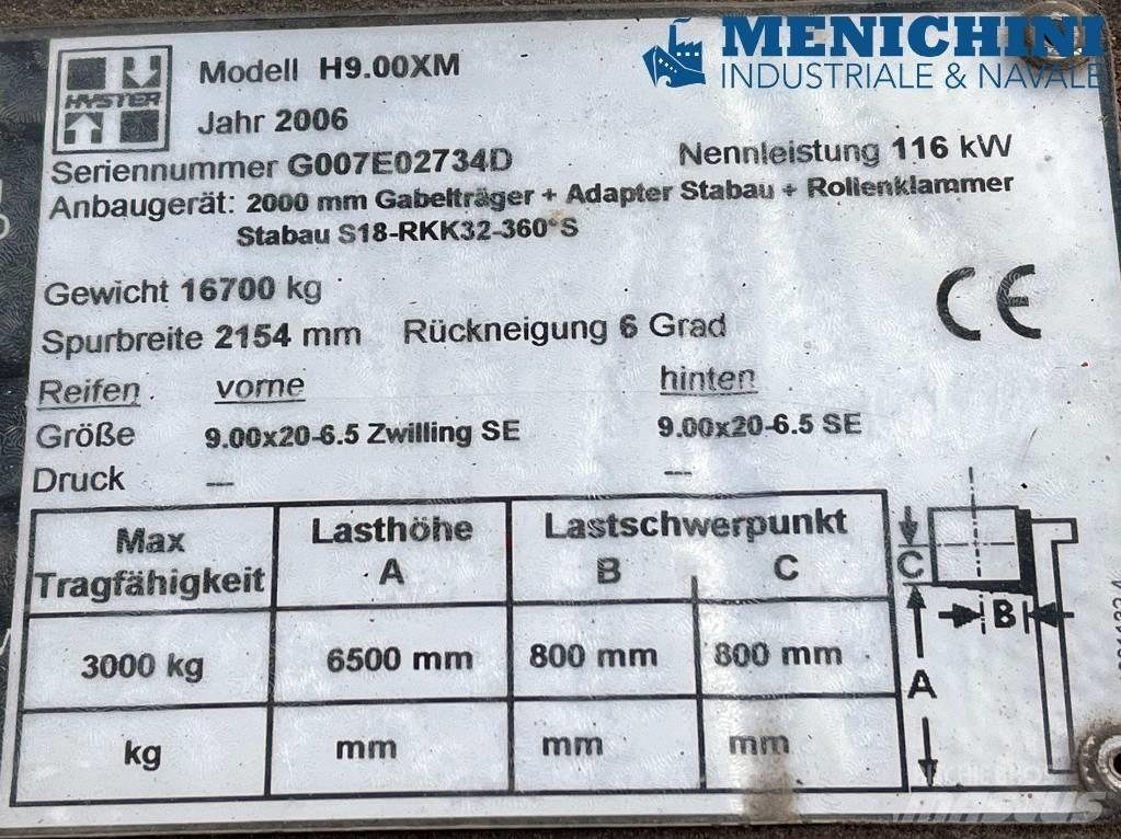 Hyster H 9.00 XM Diesel trucks
